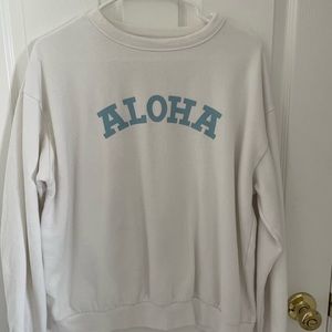 Aloha billiabong sweatshirt